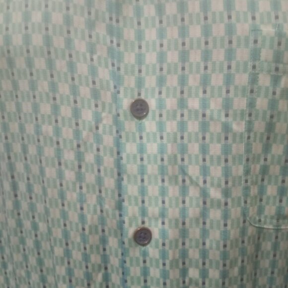 Nat Nast Shirt Men Large L Bowling Silk Cotton Diamond Luxury Originals Button - Picture 4 of 13